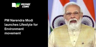 PM Narendra Modi launches Lifestyle for Environment movement