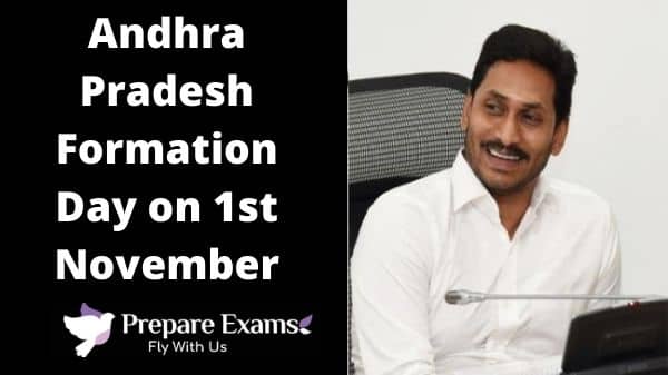 Andhra Pradesh Formation Day on 1st November