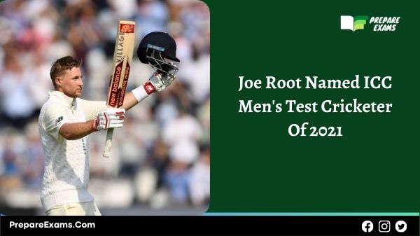 Joe Root Named ICC Men's Test Cricketer Of 2021