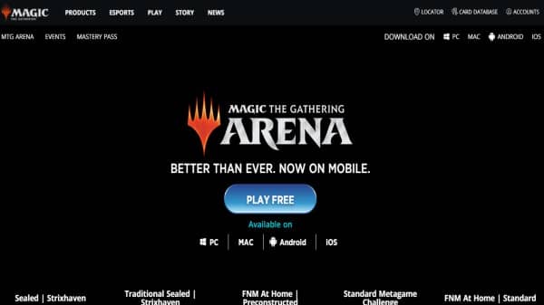 MTG Arena Mobile Redeem Codes 19 June 2021