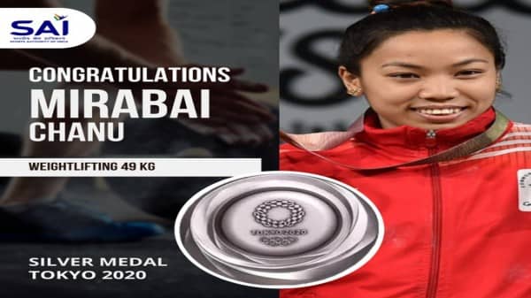 Mirabai Chanu won Silver at the Tokyo Olympics
