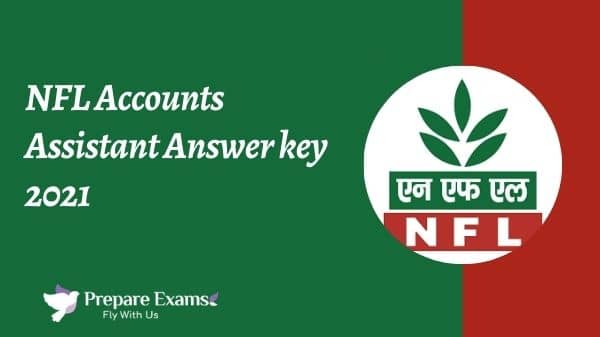 NFL Accounts Assistant Answer key 2021