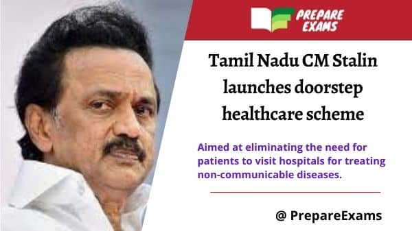 Tamil Nadu CM Stalin launches doorstep healthcare scheme