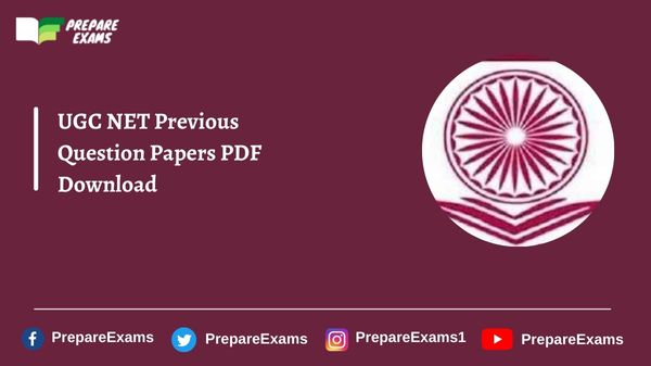 UGC NET Previous Question Papers PDF Download