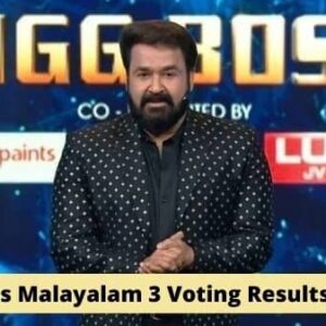 Bigg Boss Malayalam 3 Voting Results 1 March 2021