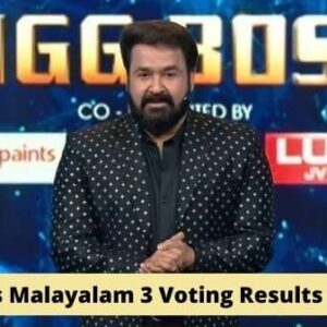 Bigg Boss Malayalam 3 Voting Results 22 March 2021