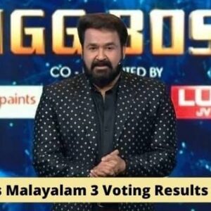 Bigg Boss Malayalam 3 Voting Results 24 March 2021