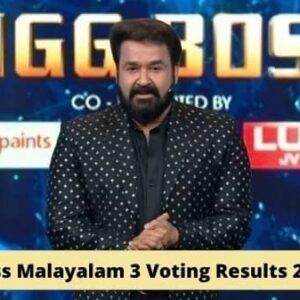 Bigg Boss Malayalam 3 Voting Results 25 March 2021