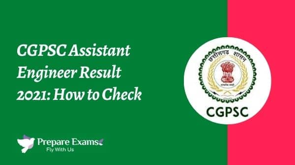 CGPSC Assistant Engineer Result 2021: How to Check