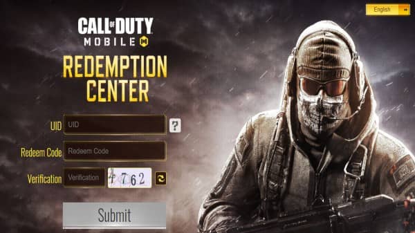 Call of Duty Mobile Redeem code Today 31 July 2021
