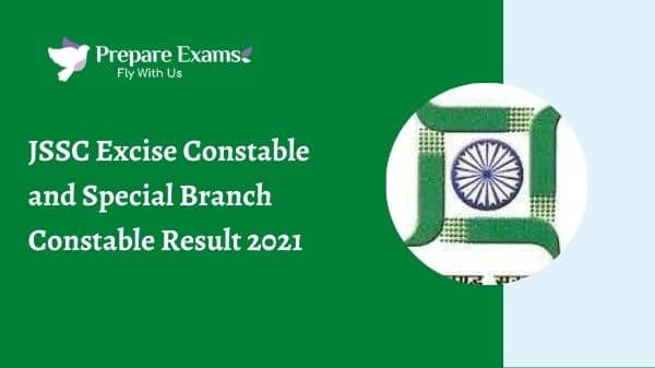 JSSC Excise Constable and Special Branch Constable Result 2021