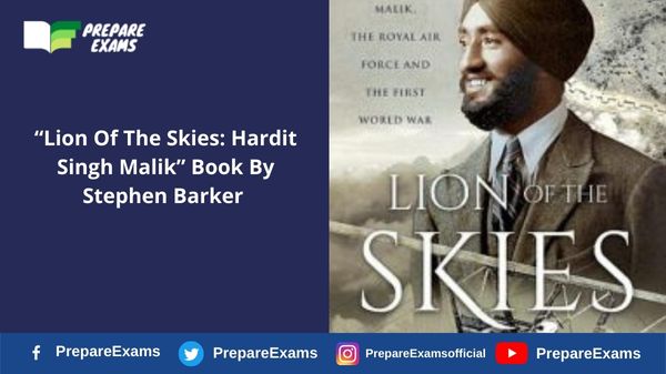 “Lion Of The Skies: Hardit Singh Malik” Book By Stephen Barker