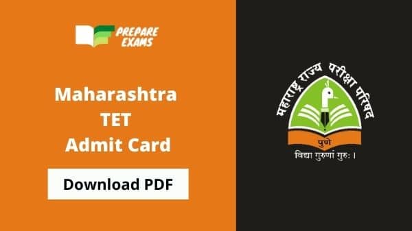 Maharashtra TET Admit Card