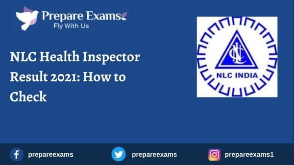 NLC Health Inspector Result 2021: How to Check