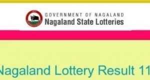 Nagaland State Lottery Result Live Today 19 December 2020