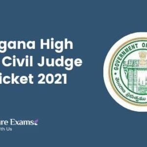 Telangana High Court Civil Judge Hall Ticket 2021