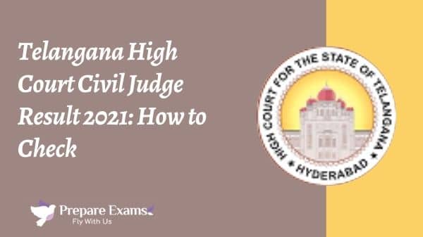 Telangana High Court Civil Judge Result 2021: How to Check