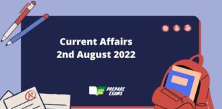 Today Top Current Affairs 2 August 2022