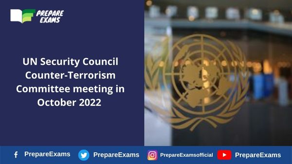 UN Security Council Counter-Terrorism Committee meeting in October 2022