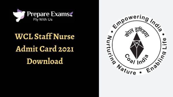 WCL Staff Nurse Admit Card 2021 Download