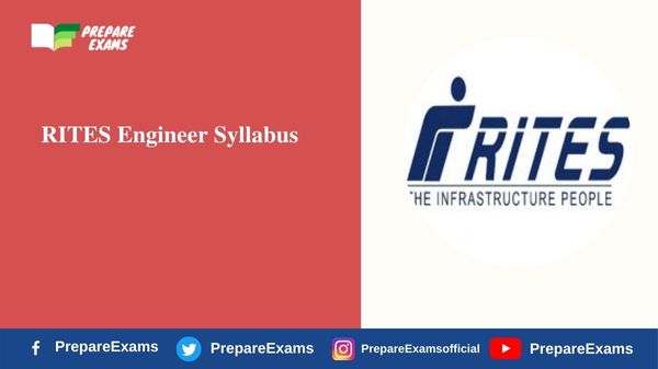 RITES Engineer Syllabus - PrepareExmas