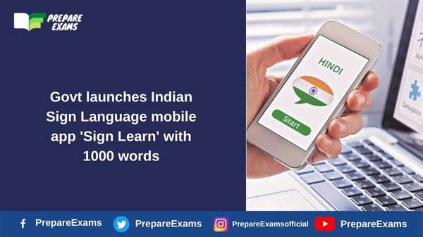 Govt launches Indian Sign Language mobile app 'Sign Learn' with 1000 words