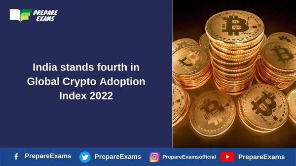 India stands fourth in Global Crypto Adoption Index 2022