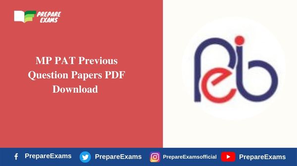 MP PAT Previous Question Papers PDF Download