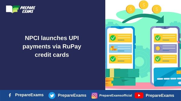 NPCI launches UPI payments via RuPay credit cards