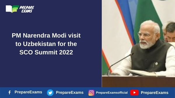 PM Narendra Modi visit to Uzbekistan for the SCO Summit 2022