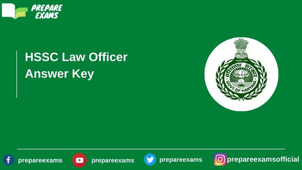 HSSC Law Officer Answer Key - PrepareExams