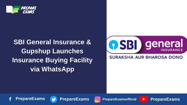 SBI General Insurance & Gupshup Launches Insurance Buying Facility via WhatsApp