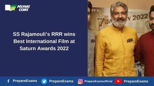 SS Rajamouli’s RRR wins Best International Film at Saturn Awards 2022