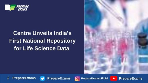 Centre Unveils India’s First National Repository for Life Science Data