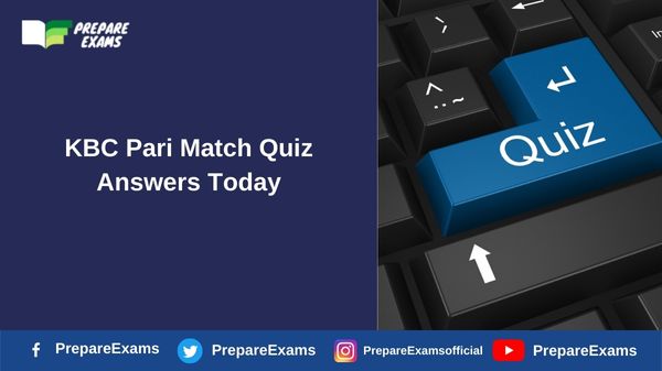 KBC Pari Match Quiz Answers Today 29 November 2022