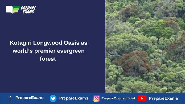 Kotagiri Longwood Oasis as world’s premier evergreen forest