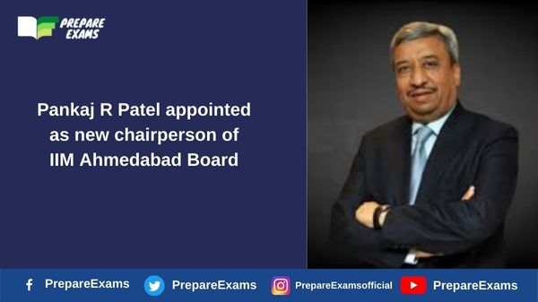 Pankaj R Patel appointed as new chairperson of IIM Ahmedabad Board