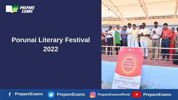 Porunai Literary Festival 2022