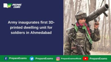 Army inaugurates first 3D-printed dwelling unit for soldiers in Ahmedabad