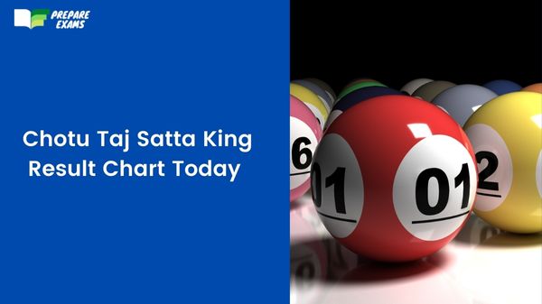Chotu Taj Satta King Result Chart Today