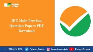 JEE Main Previous Question Papers PDF Download