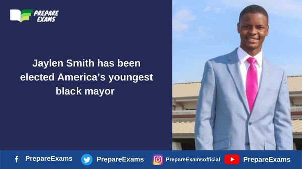 Jaylen Smith has been elected America’s youngest black mayor