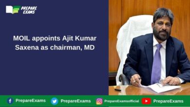 MOIL appoints Ajit Kumar Saxena as chairman, MD