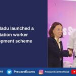 Tamil Nadu launched a sanitation worker development scheme