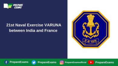 21st Naval Exercise VARUNA between India and France