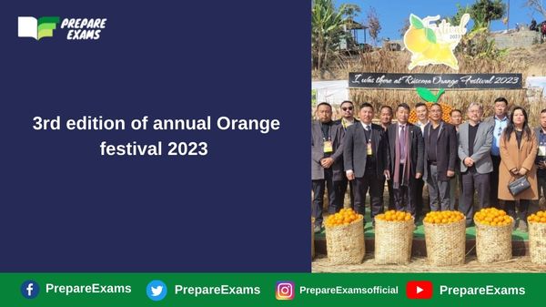 3rd edition of annual Orange festival 2023