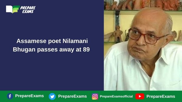 Assamese poet Nilamani Bhugan passes away at 89