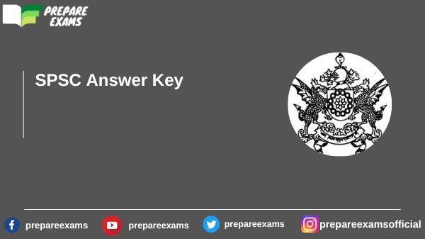 SPSC Answer Key - PrepareExams