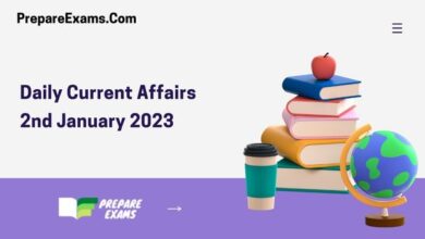 Daily Current Affairs 2nd January 2023