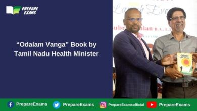 “Odalam Vanga” Book by Tamil Nadu Health Minister